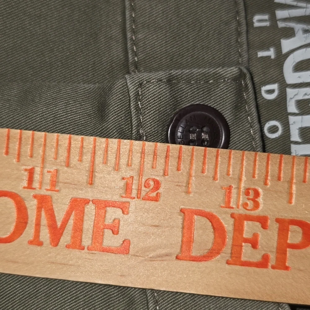 Magellan Outdoors Flat Front Olive Green Mens Size 42